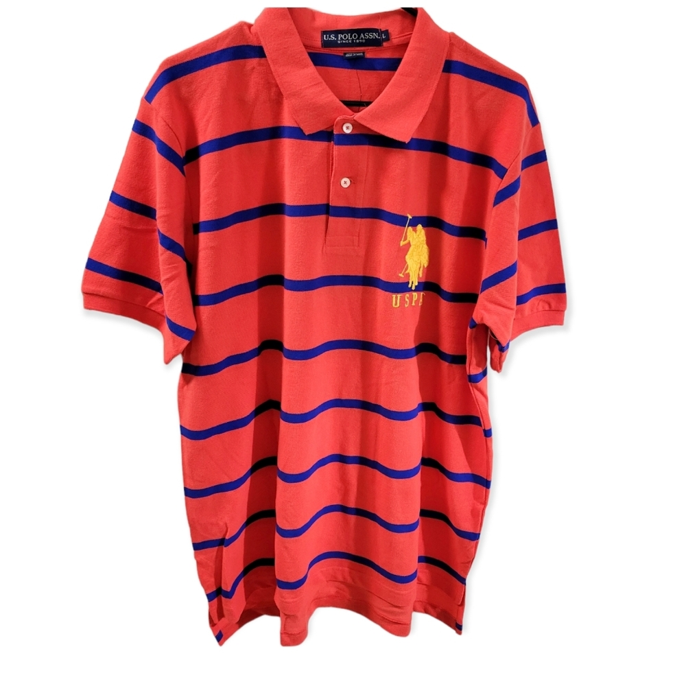 U.S. Polo Assn Men's Short Sleeve Polo Shirt Size Large